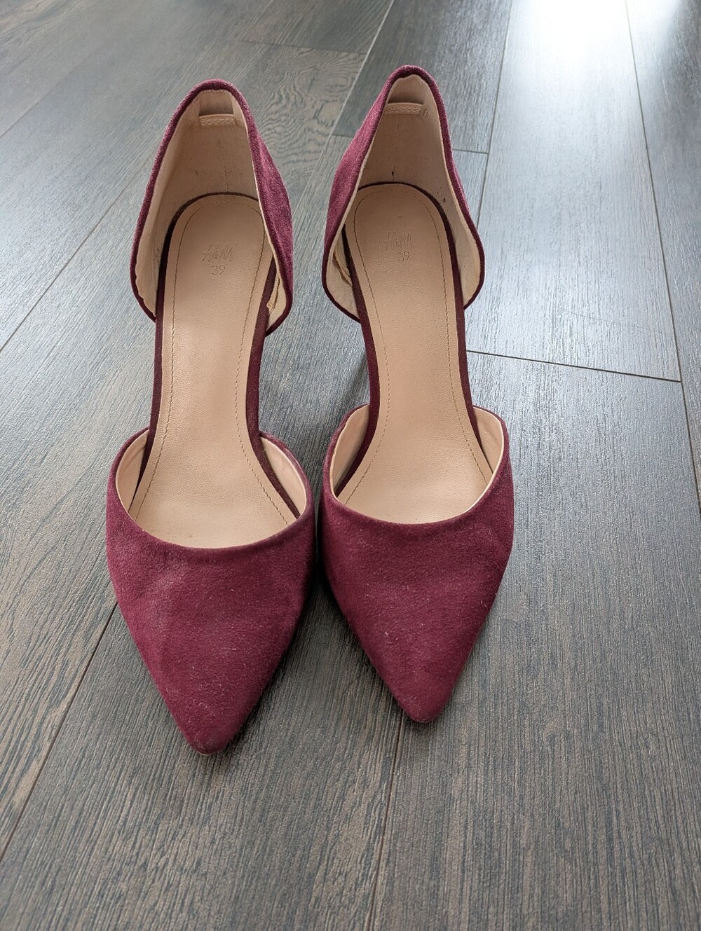 H&M Maroon Heels